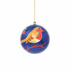 Handpainted Ornament Bird on Branch, Set of 3