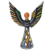 Standing Angel Haitian Steel Drum Tabletop Décor, 9"