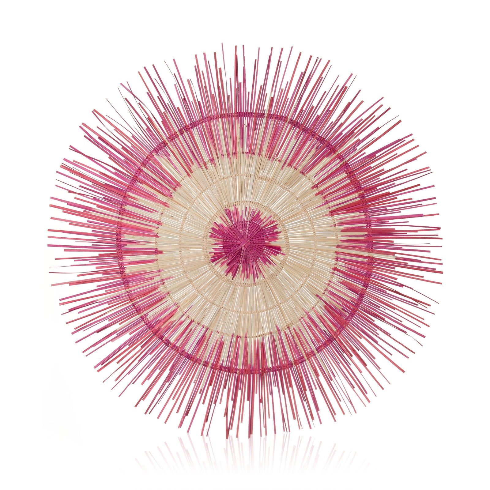 Palm Sun Circle, Pink 35.5 inch