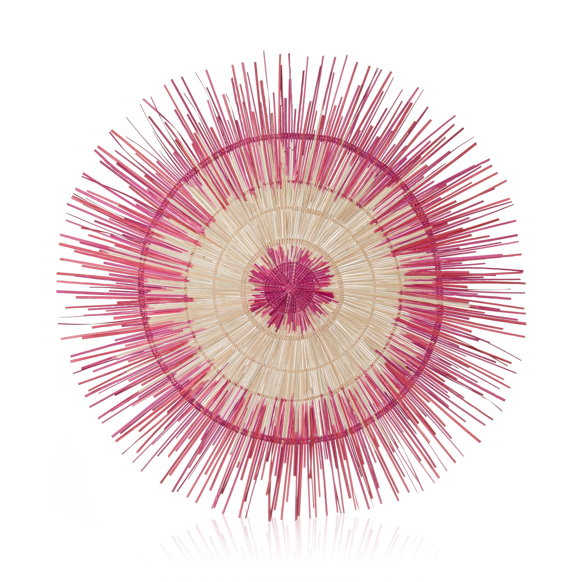 Palm Sun Circle, Pink 35.5 inch