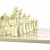 Hand Carved Soapstone Safari Animal Chess Set