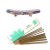 Carved Soapstone Incense Holder with Sage Stick Incense