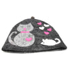 Handmade Felt Cat & Mouse Tea Cozy