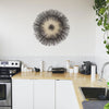 Palm Sun Circle, Black 35.5 inch