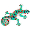 Eight Inch Spotted Metal Gecko