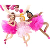 Pink Ballerina Felt Nursery Mobile