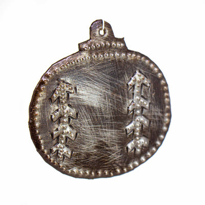 Haitian Metal Drum Christmas Ornament